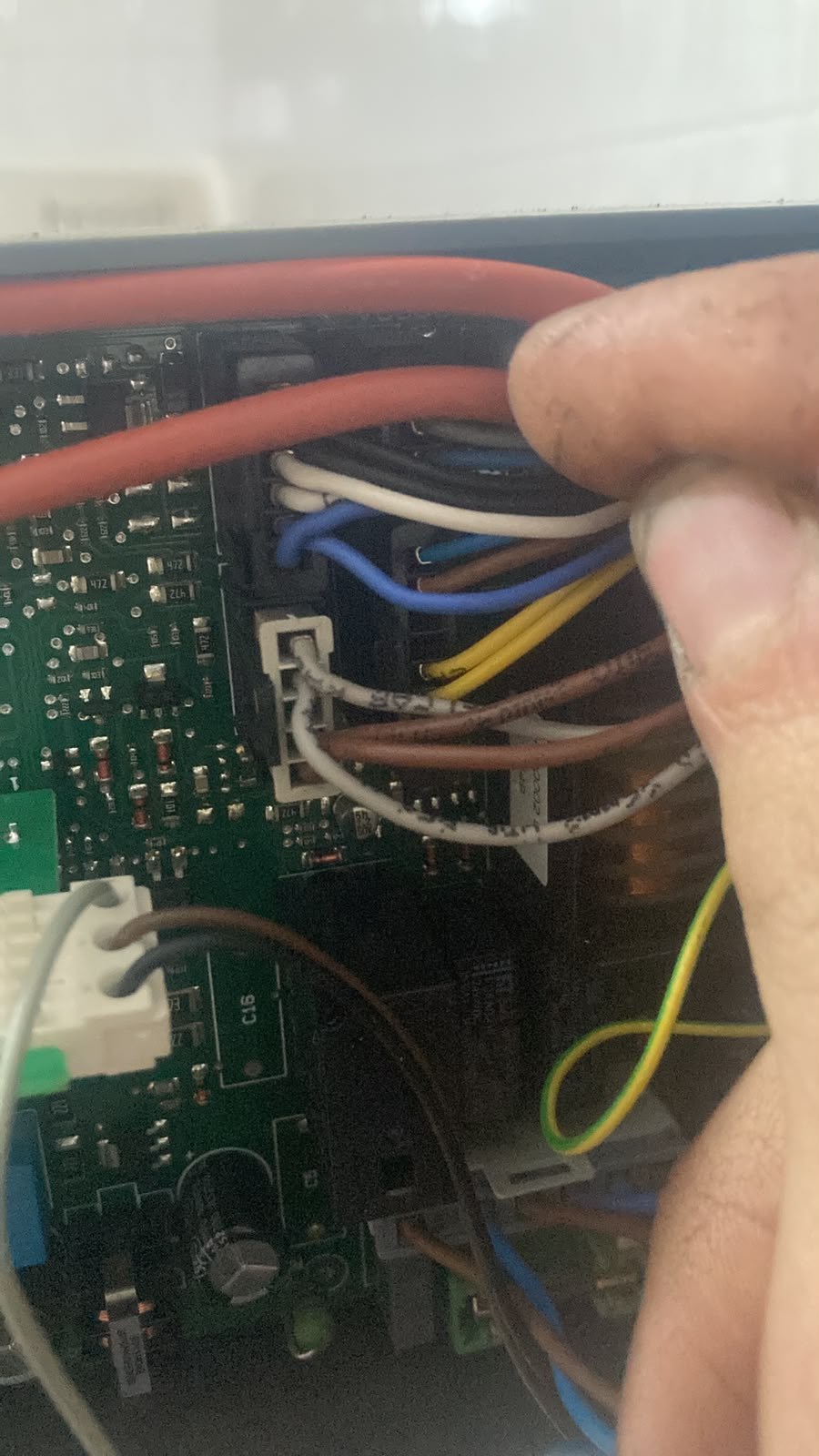 Kombi servis çalışması