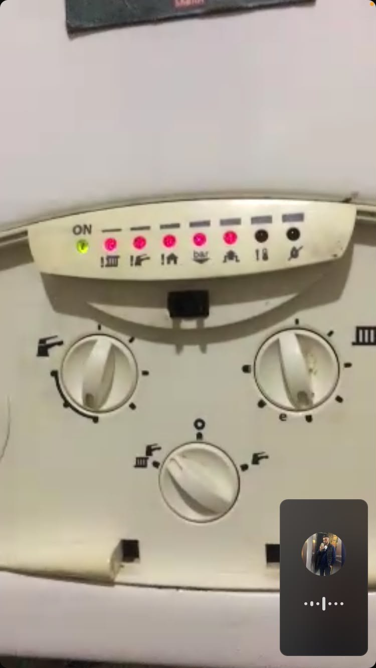 Kombi bakım çalışması